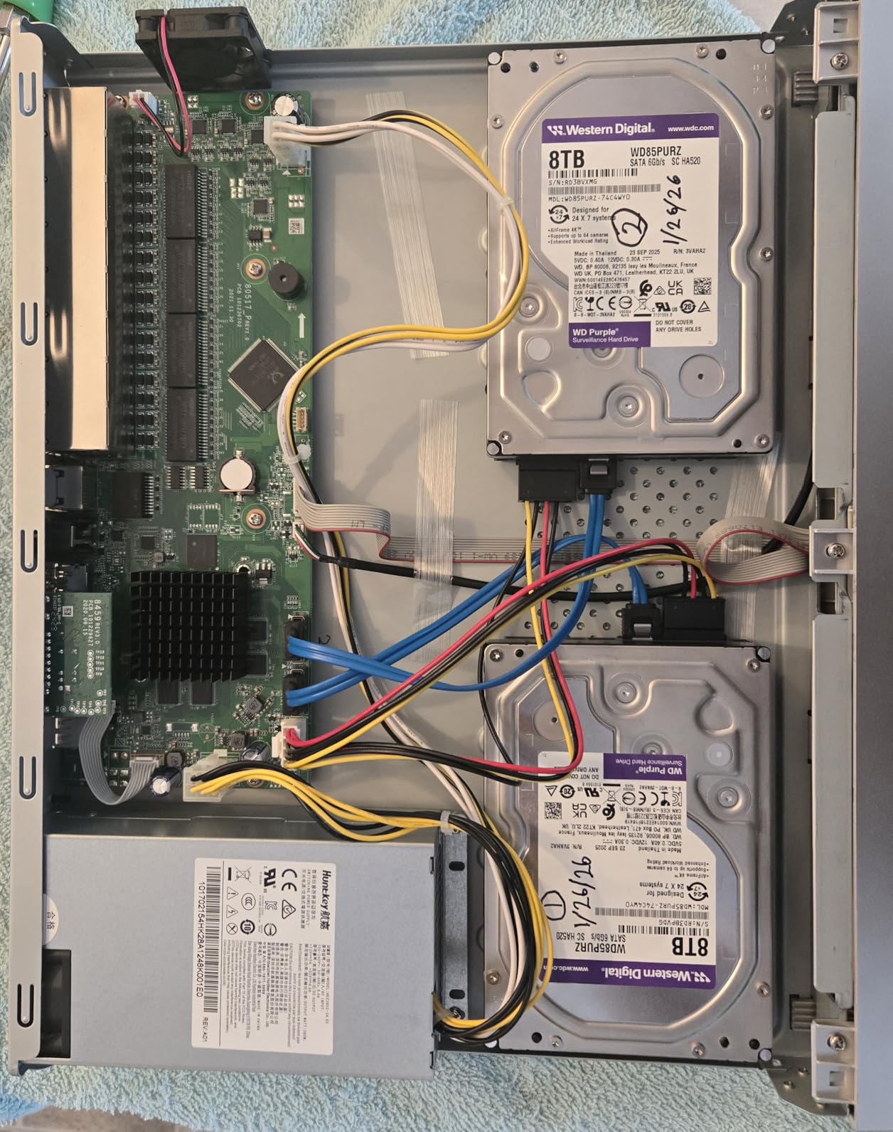 Western Digital 4TB WD Purple Surveillance Internal Hard Drive HDD - SATA 6 Gb/s, 128 MB Cache, 3.5