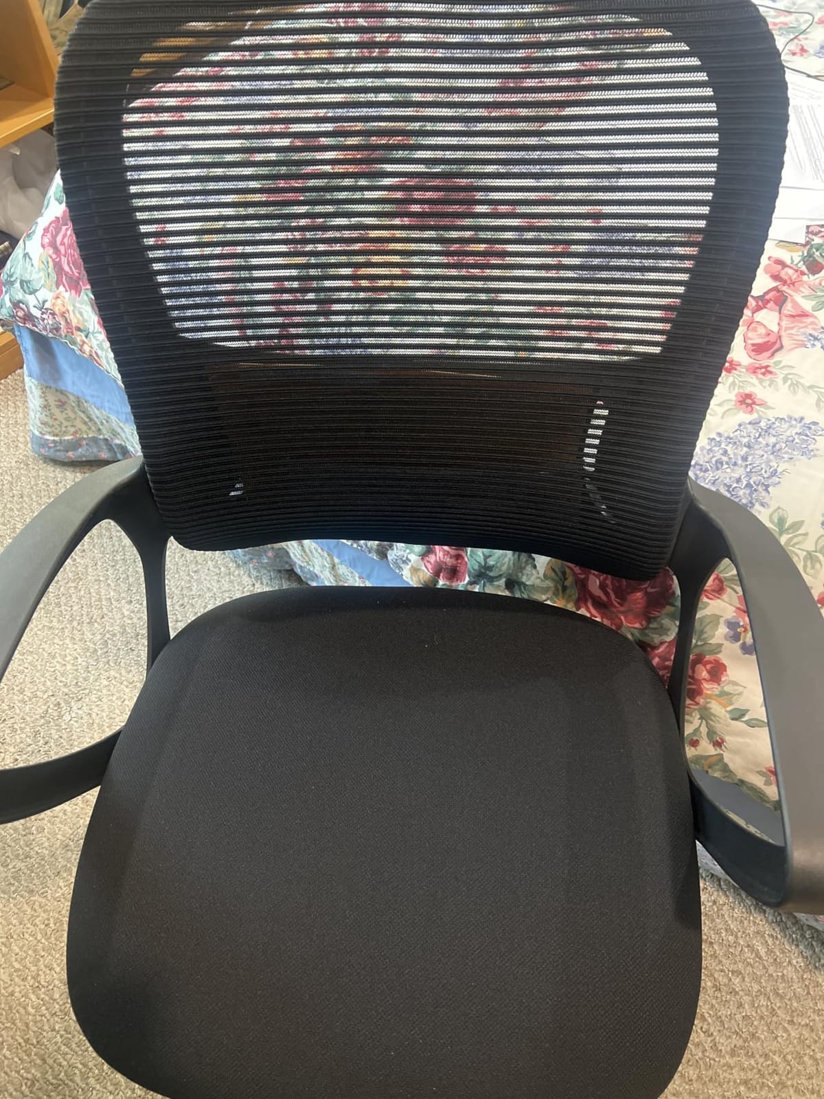DUMOS Office Desk Chair Set of 6, Computer Chairs, Mesh Back | Sled Base, Ergonomic Executive, Lumbar Support, Home Bedroom, Waiting Reception, Guest customer photo 2
