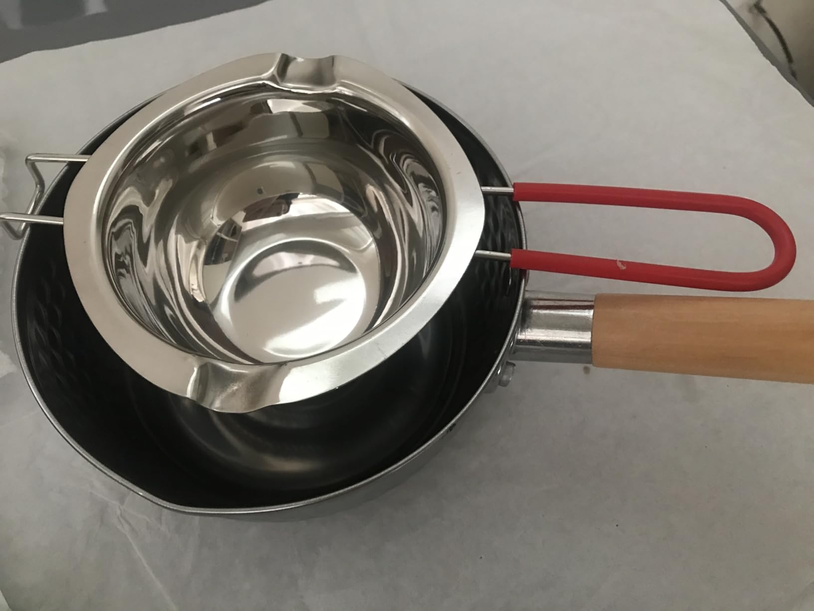 Chocolate Tempering Machine - Commercial Chocolate Melting Machine w/ 9L Capacity and 86-185°F Temp Control, 1200W Professional Heated Chocolate Melter w/Stainless Steel Body, 110V,2 Tanks customer photo 1
