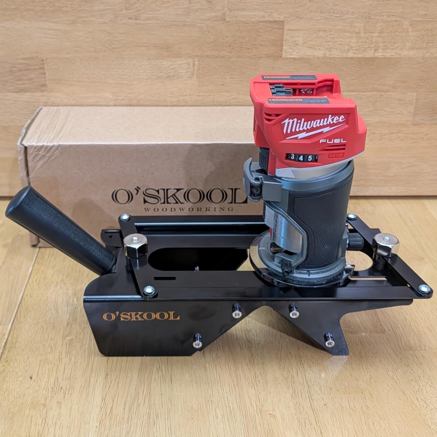 O'SKOOL Self-Centering Steel Spline Jig for Trim Routers customer photo 1