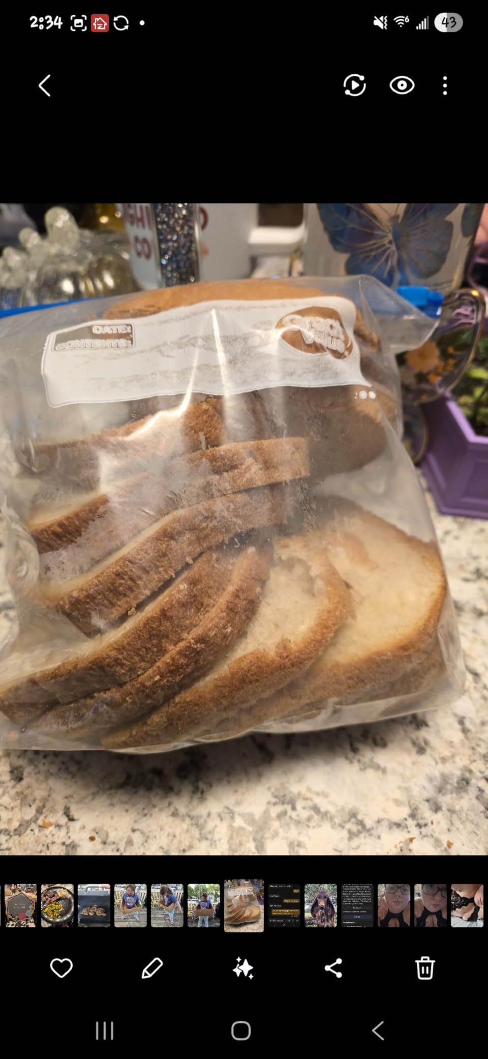 Manual Bread Slicer for Homemade Bread, Sourdough, Adjustable Thickness customer photo 2