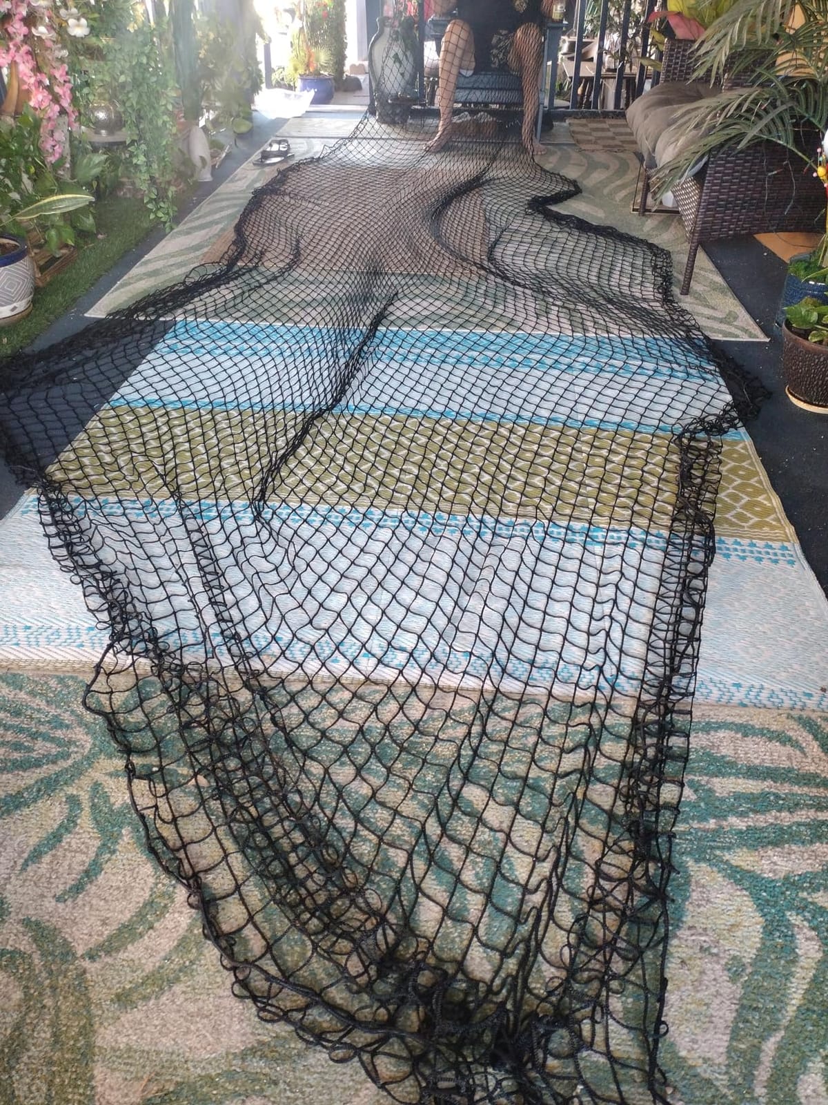 amazgolf Various Size Baseball Batting Cage Net Only/Backstop Nets, Baseball Batting Cages/Barrier Net for Backyard, Heavy Duty Hitting Net for Baseball, Softball customer photo 1