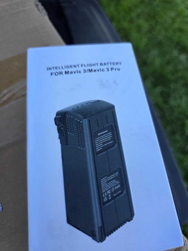 2-Pack Mavic 3 Battery, 5000mAh Intelligent Flight Mavic 3 Pro Battery, Max Flight Time 46 Mins, Compatible with DJI Mavic 3 Enterprise Series customer photo 1
