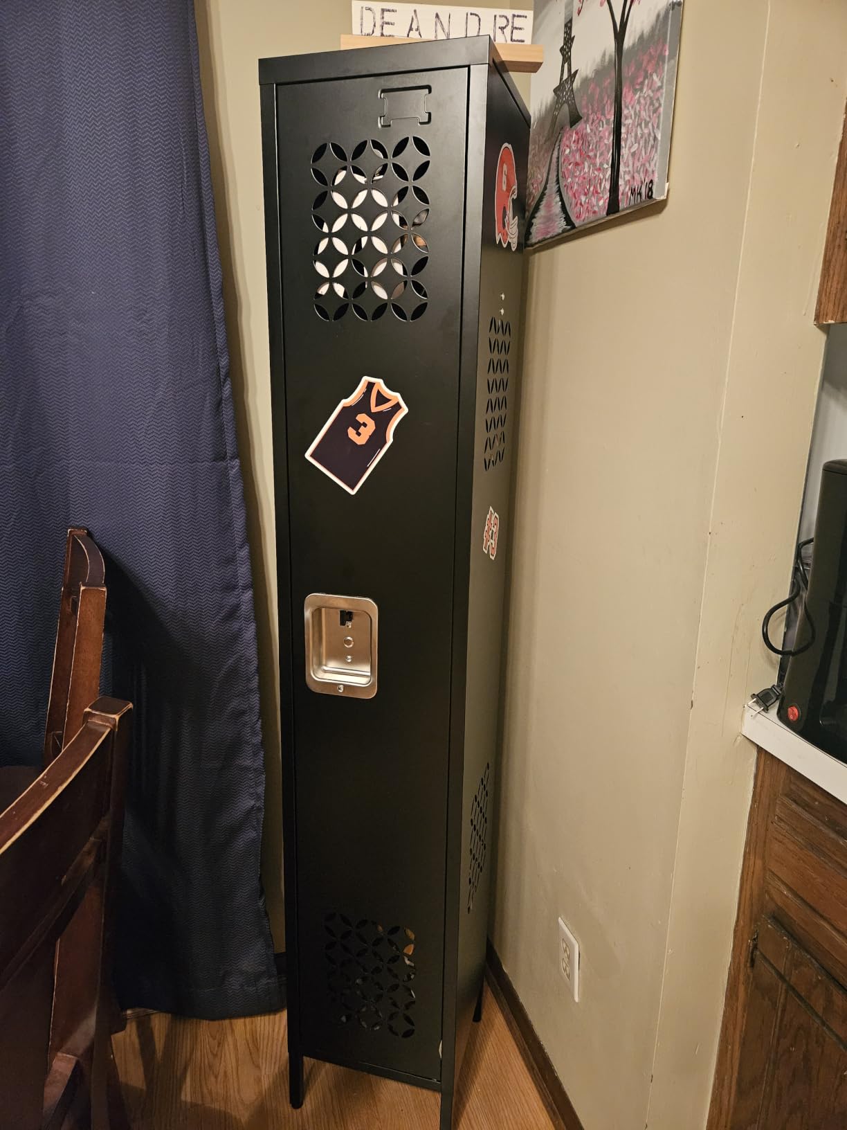 SUPEER Metal Lockers for Employees with 9 Doors,Lockable Metal Locker with Keys and Card Slot,Office Storage Locker for School Gym Home,15.79