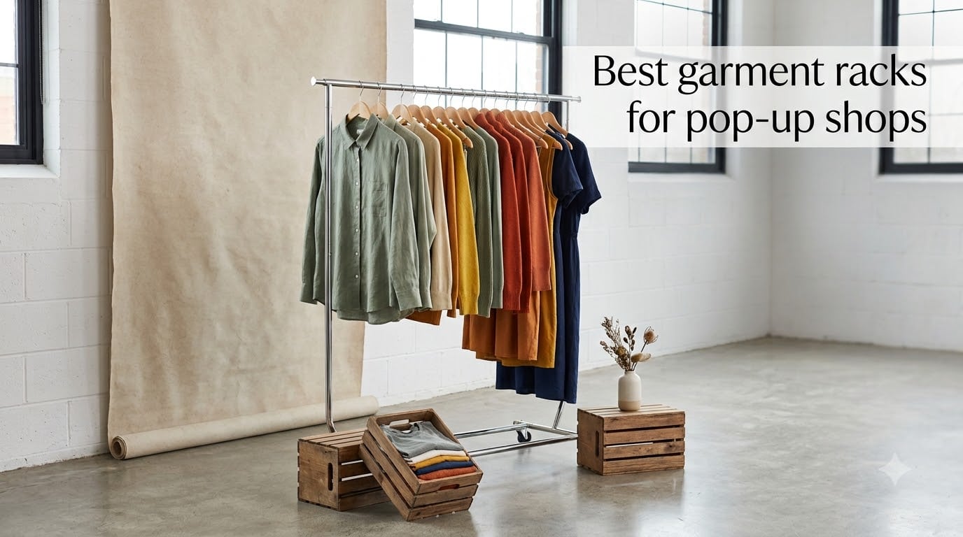 Best garment racks for pop-up shops