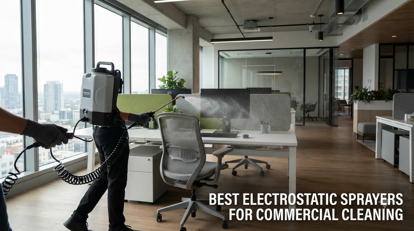Best electrostatic sprayers for commercial cleaning