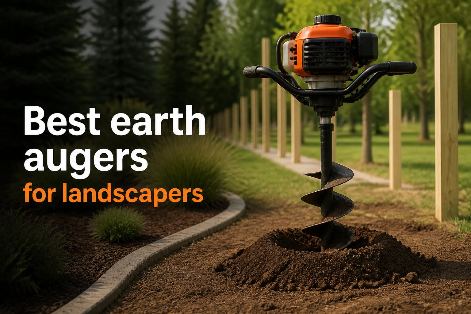 Best earth augers for landscapers