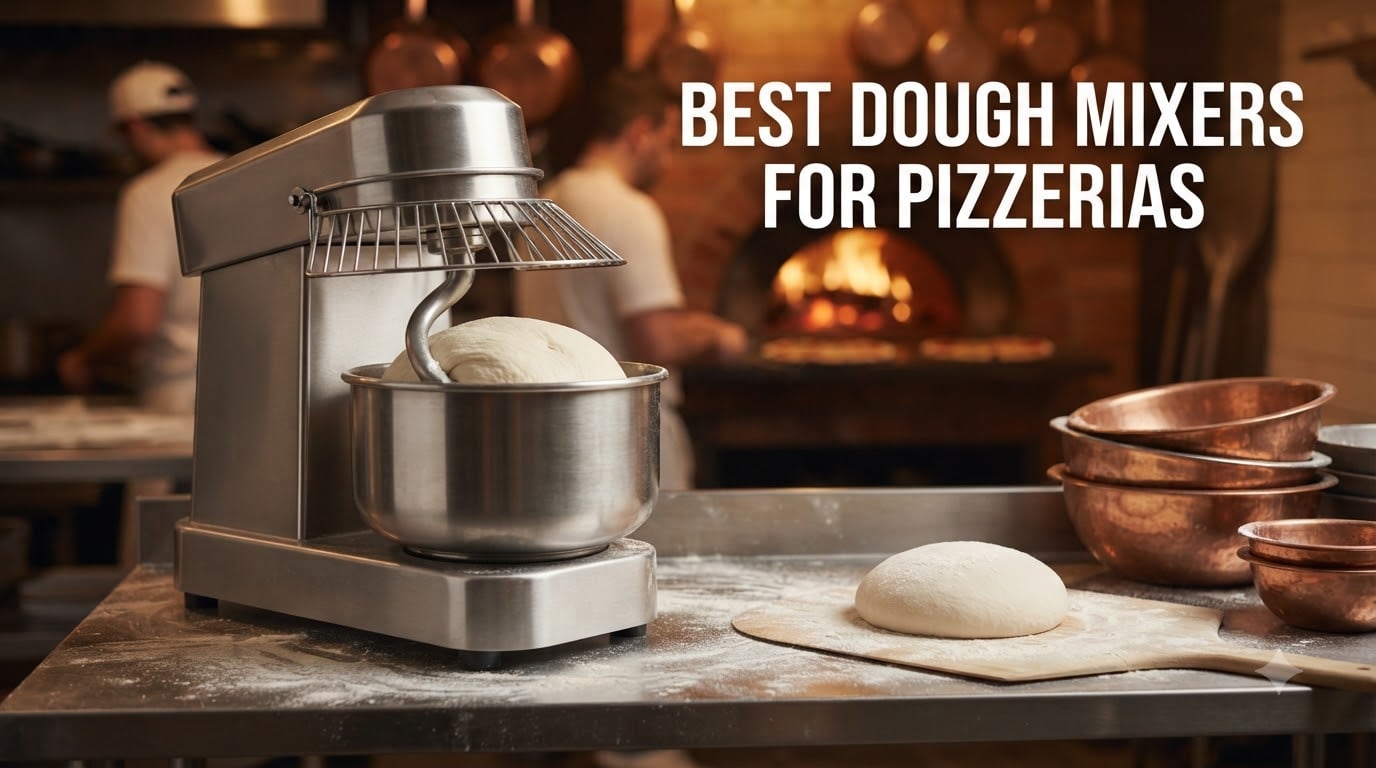 Best dough mixers for pizzerias