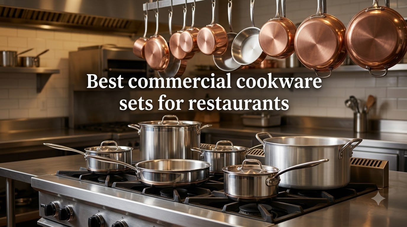 Best commercial cookware sets for restaurants