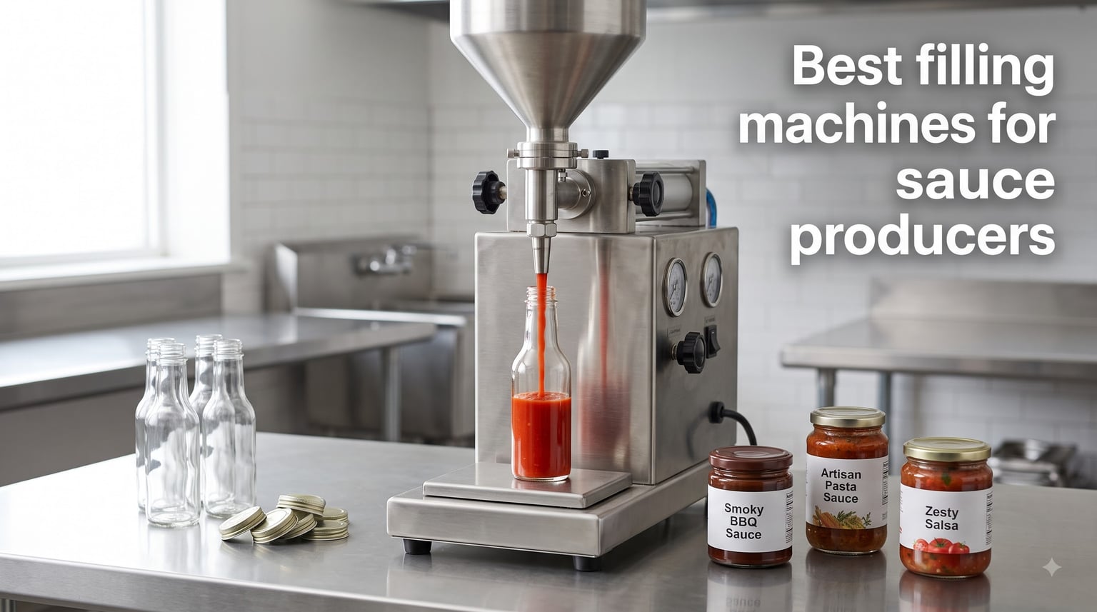 Best filling machines for sauce producers