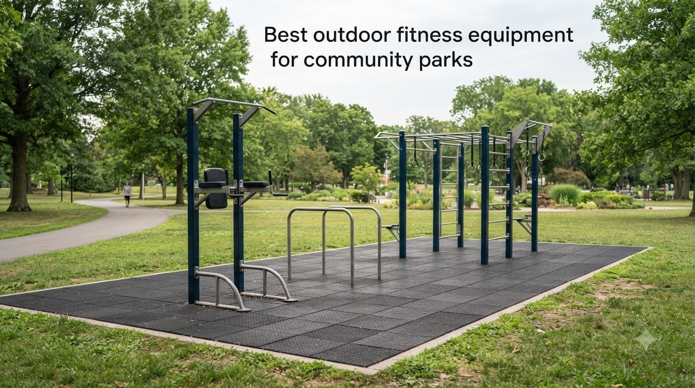 Best outdoor fitness equipment for community parks