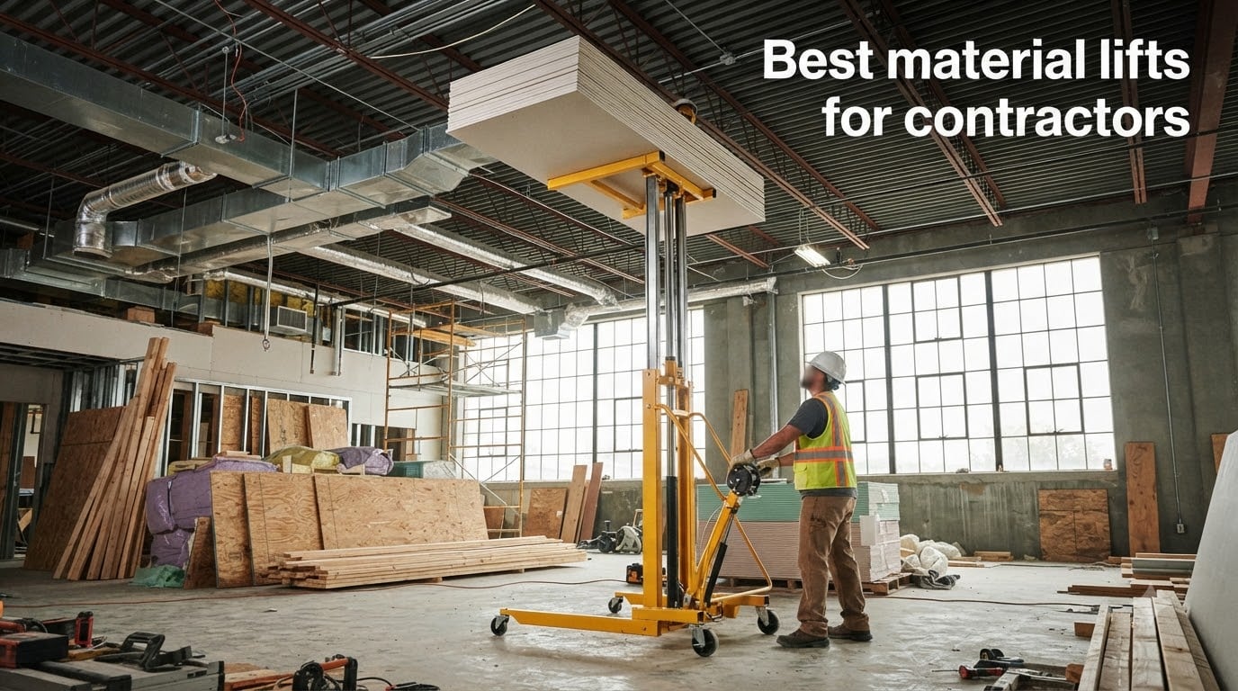 Best material lifts for contractors