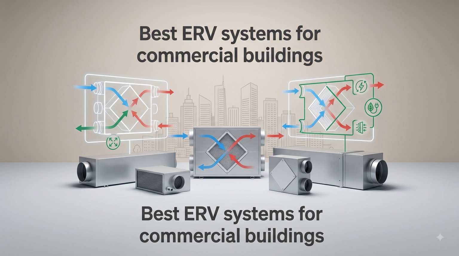 Best ERV systems for commercial buildings