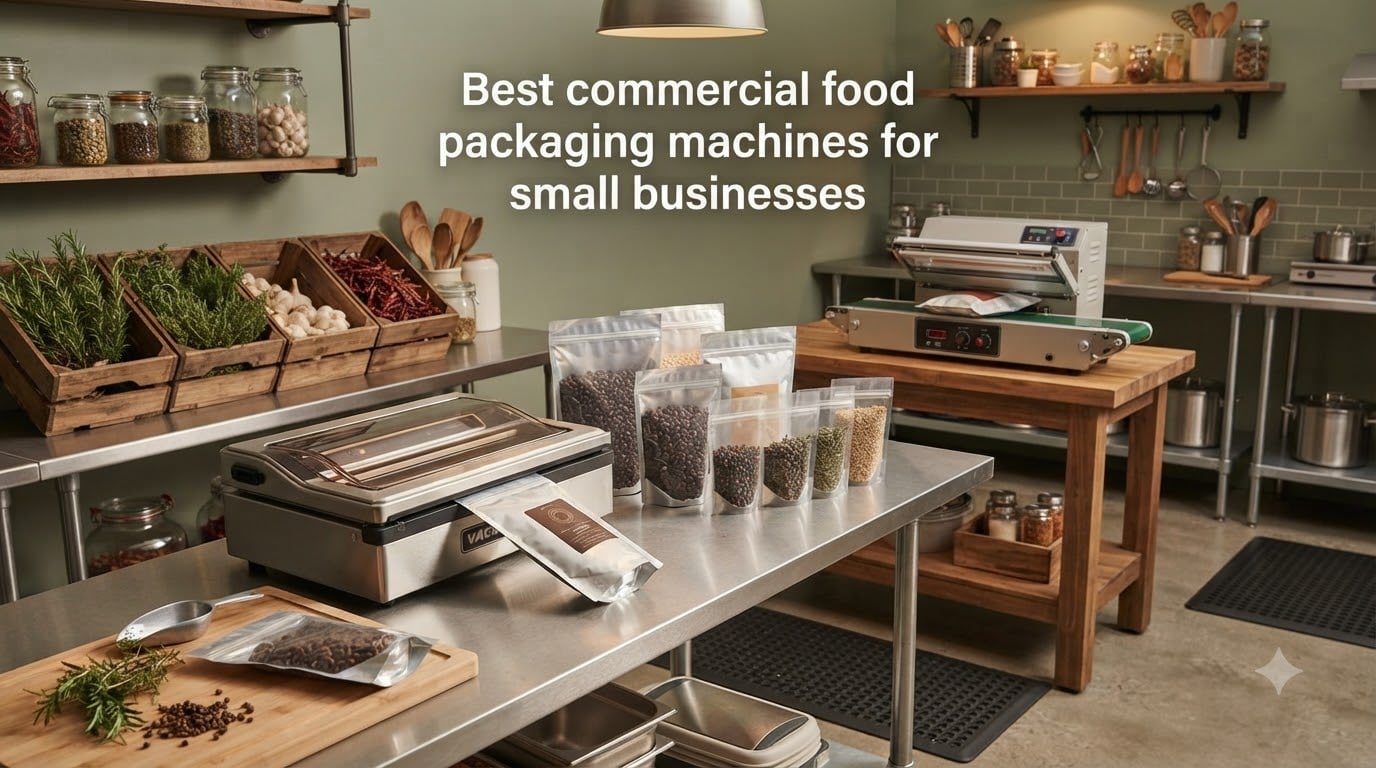 Best commercial food packaging machines for small businesses