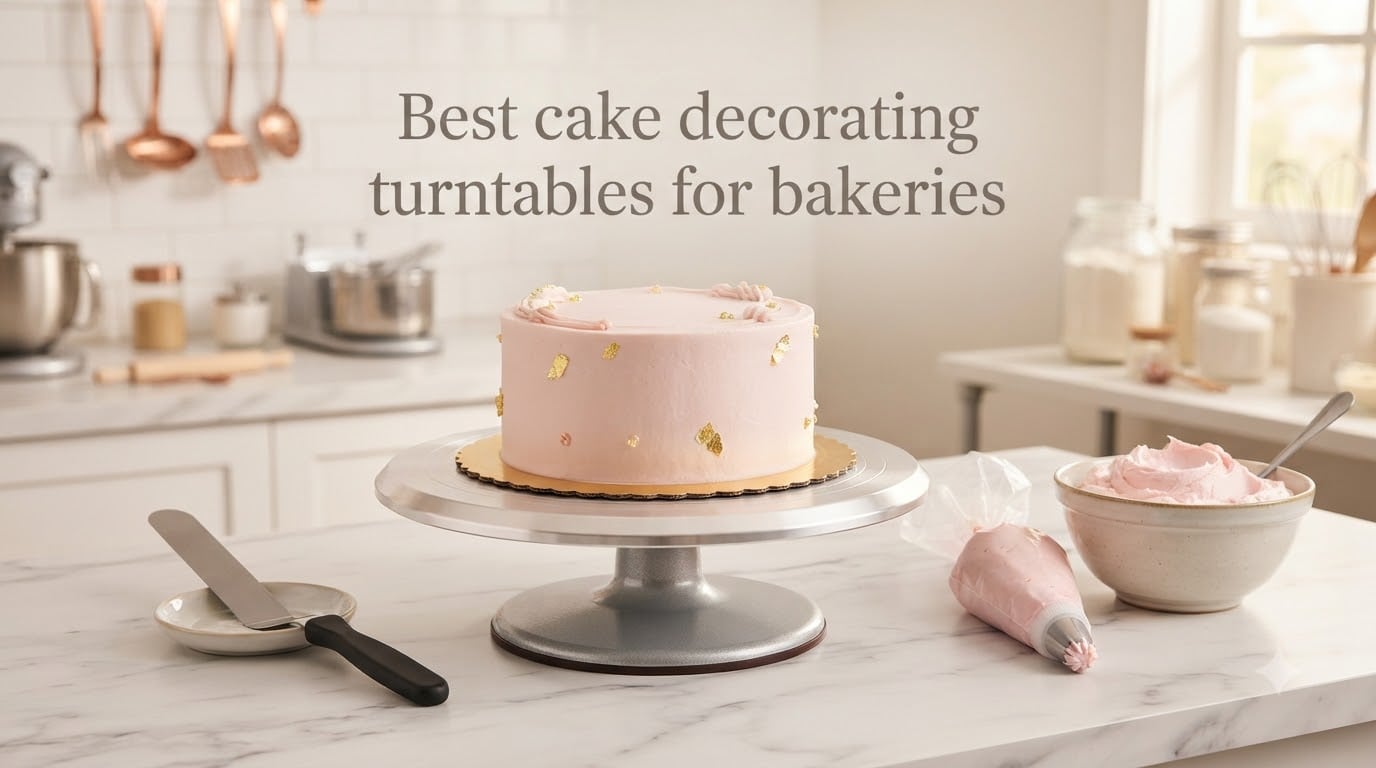 Best cake decorating turntables for bakeries
