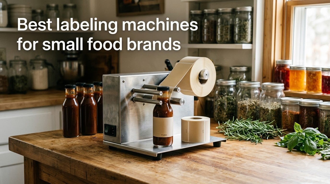Best labeling machines for small food brands