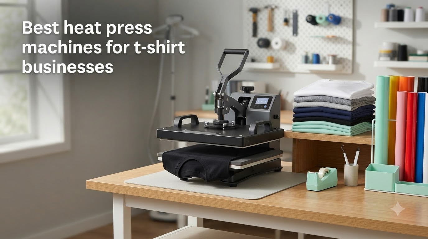 Best heat press machines for t-shirt businesses