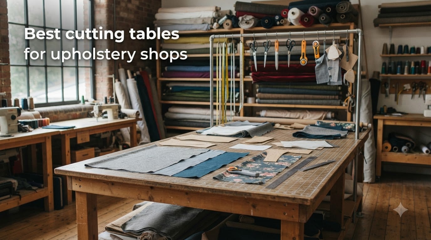 Best cutting tables for upholstery shops