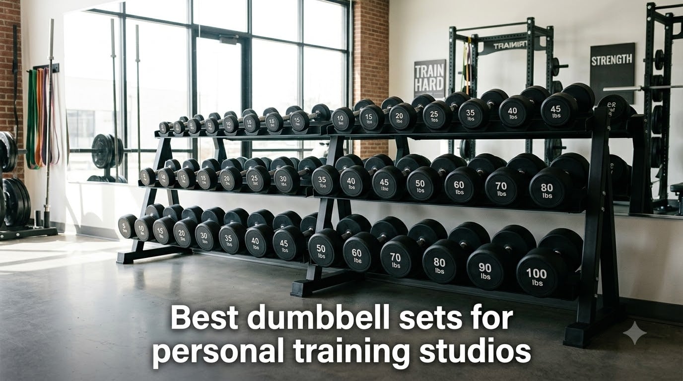 Best dumbbell sets for personal training studios