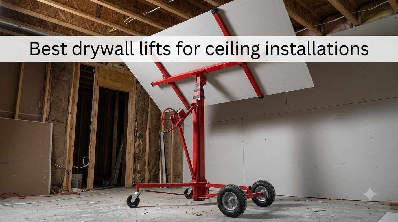 Best drywall lifts for ceiling installations