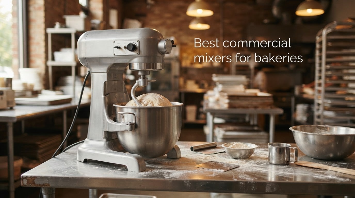 Best commercial mixers for bakeries