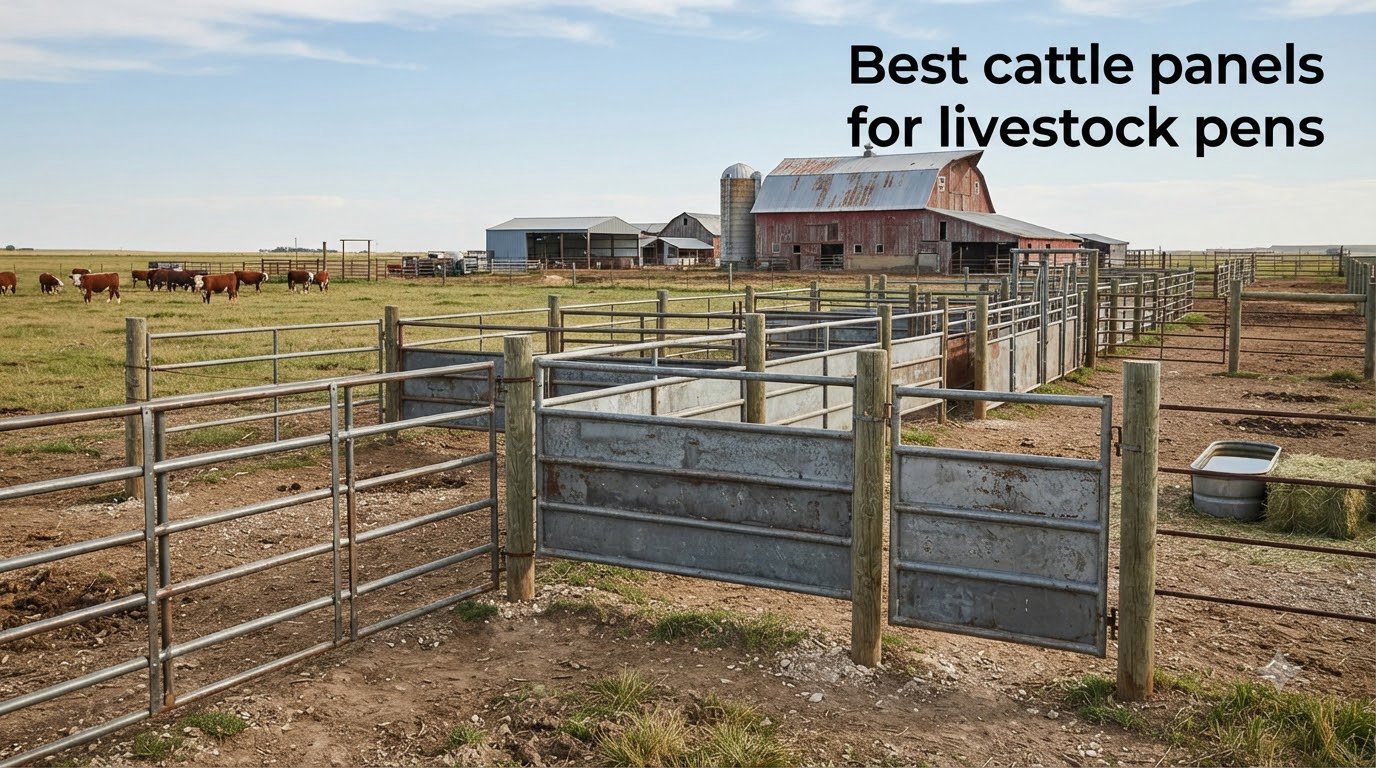 Best cattle panels for livestock pens