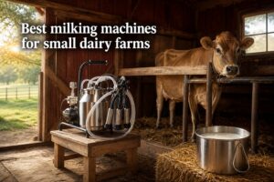 Best milking machines for small dairy farms