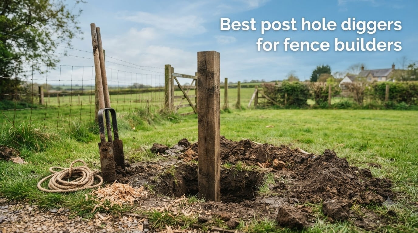 Best post hole diggers for fence builders