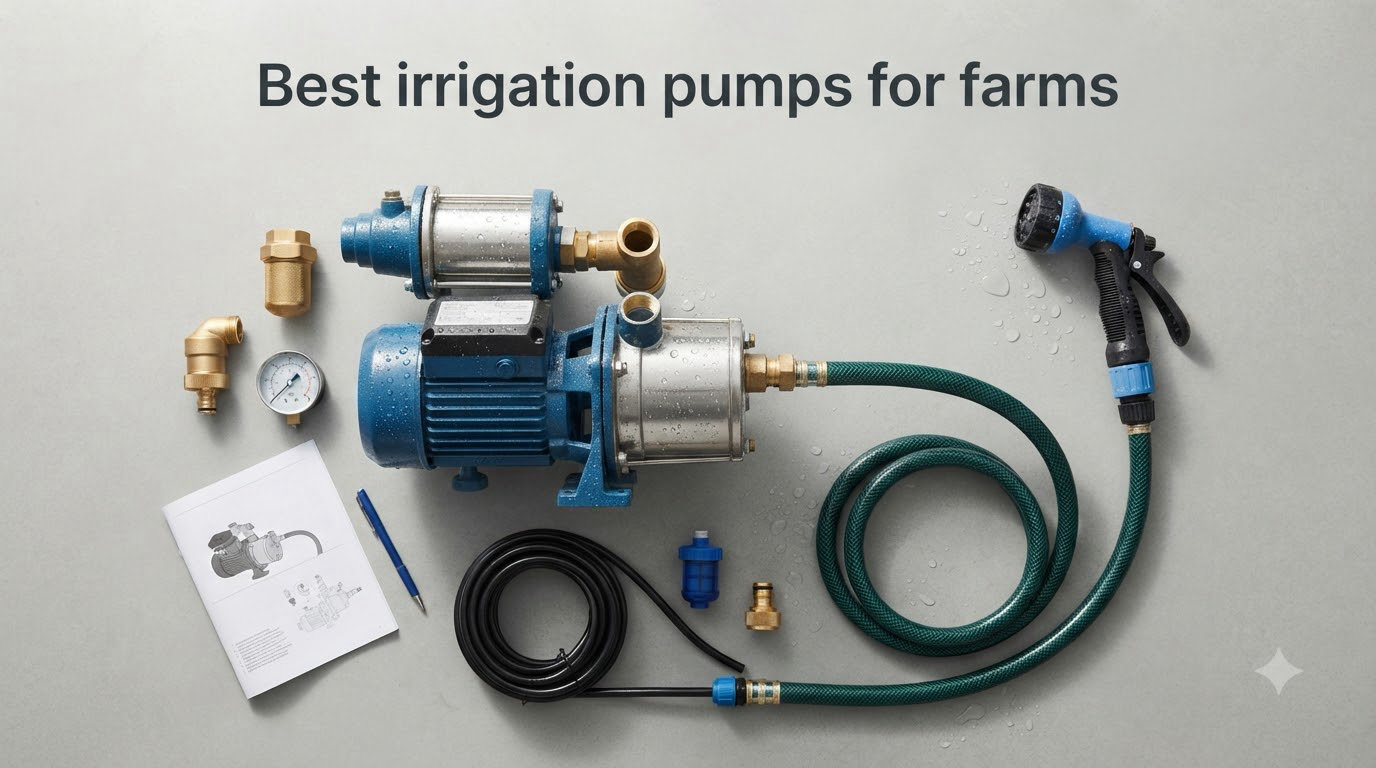 Best irrigation pumps for farms