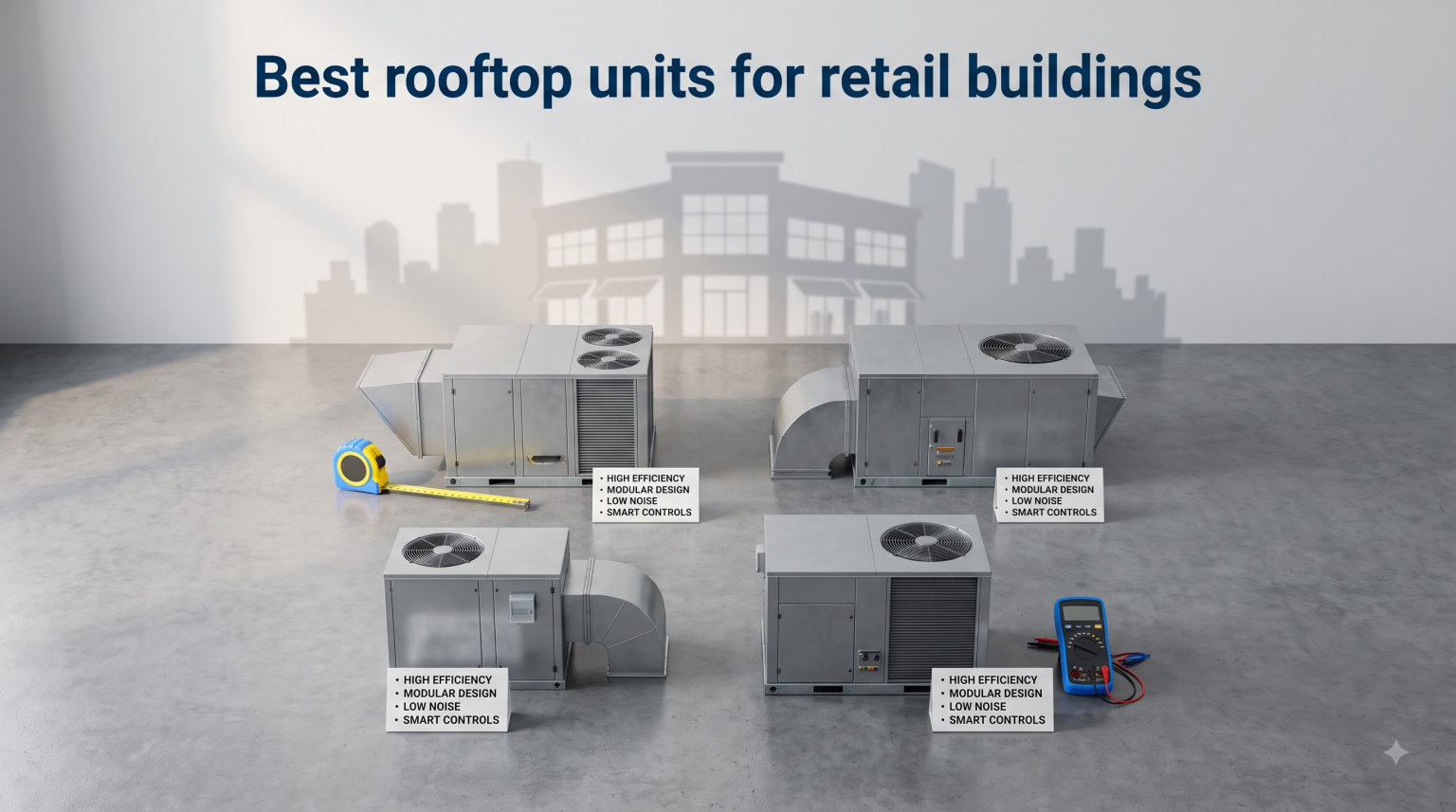 Best rooftop units for retail buildings
