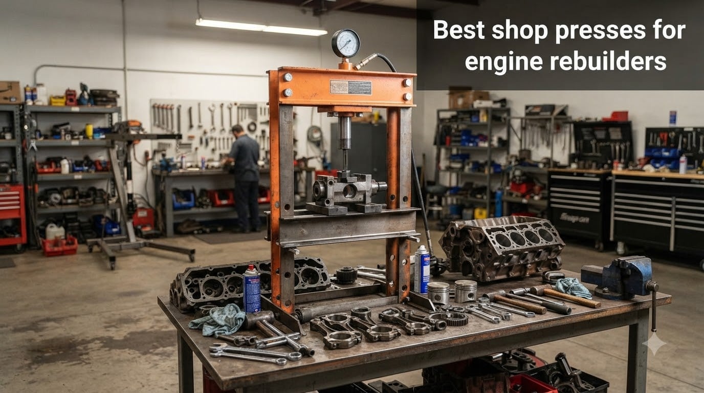 Best shop presses for engine rebuilders