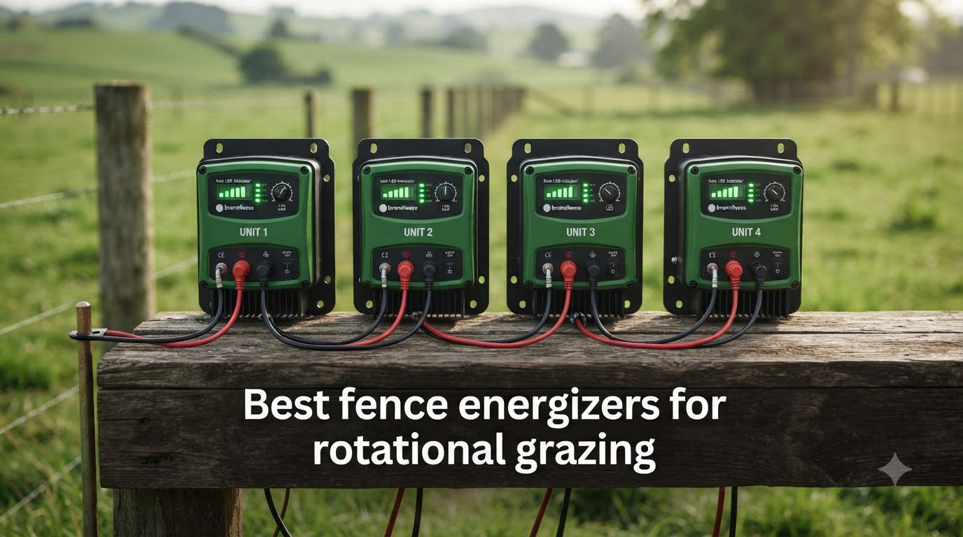 Best fence energizers for rotational grazing