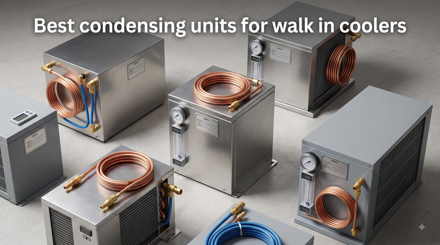 Best condensing units for walk in coolers