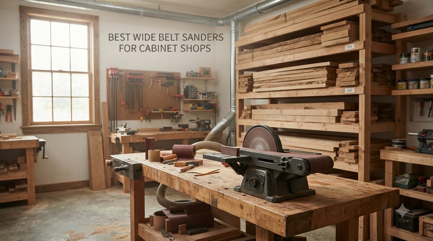 Best wide belt sanders for cabinet shops