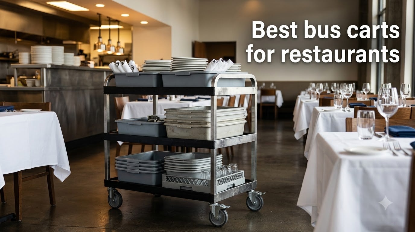 Best bus carts for restaurants