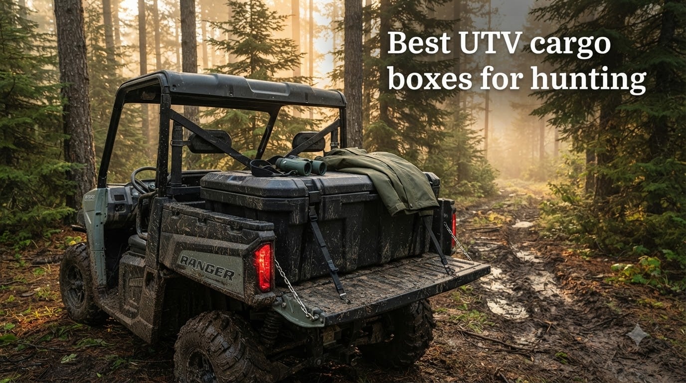 Best UTV cargo boxes for hunting