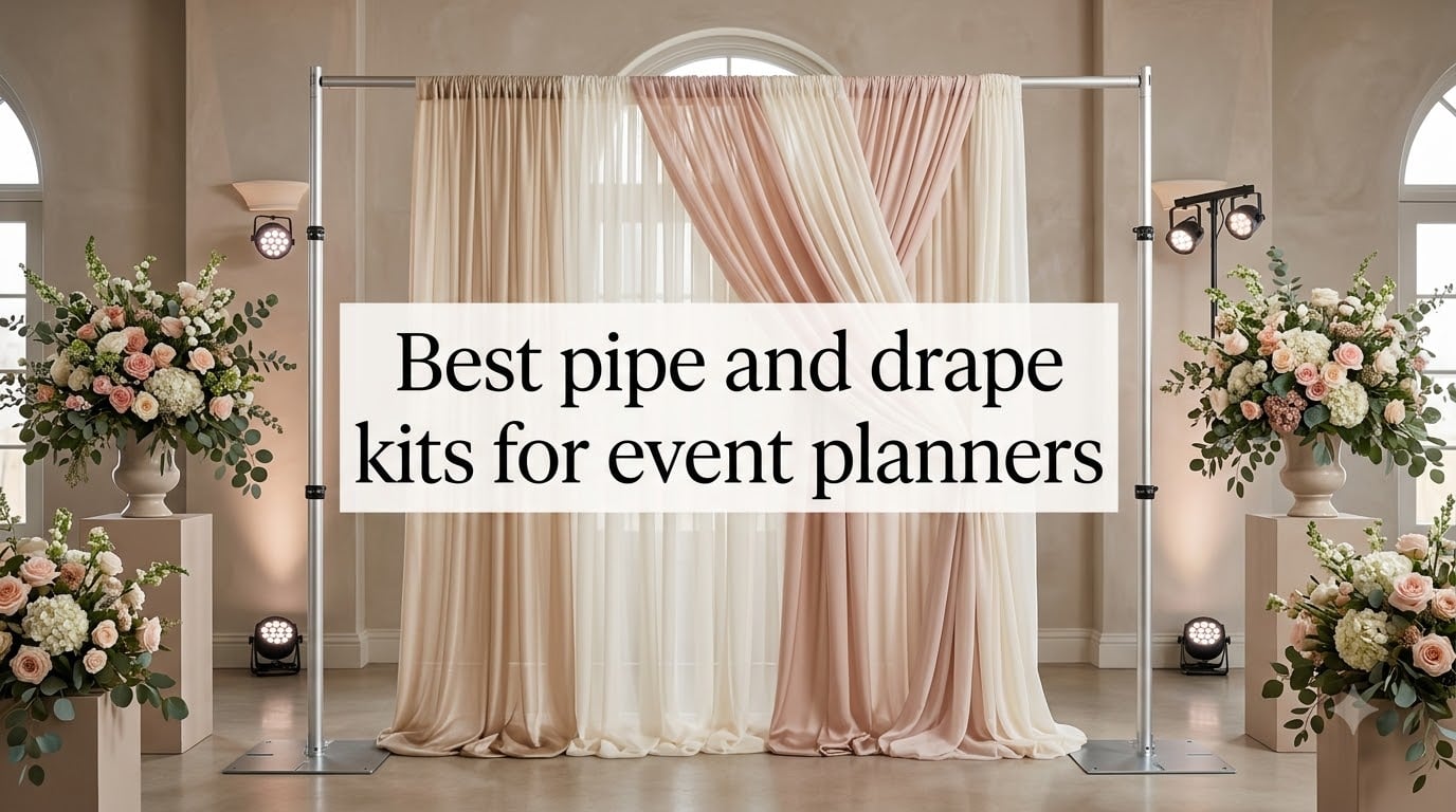 Best pipe and drape kits for event planners
