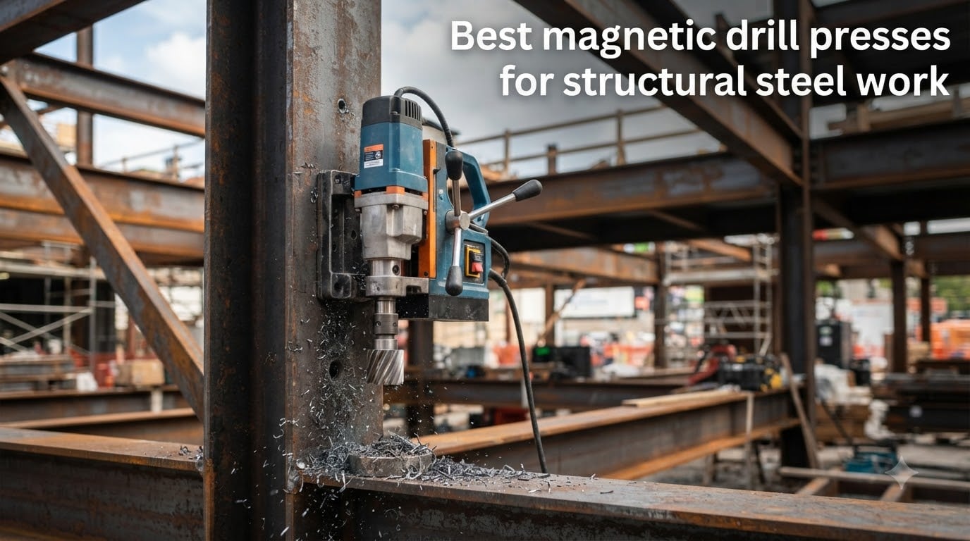 Best magnetic drill presses for structural steel work