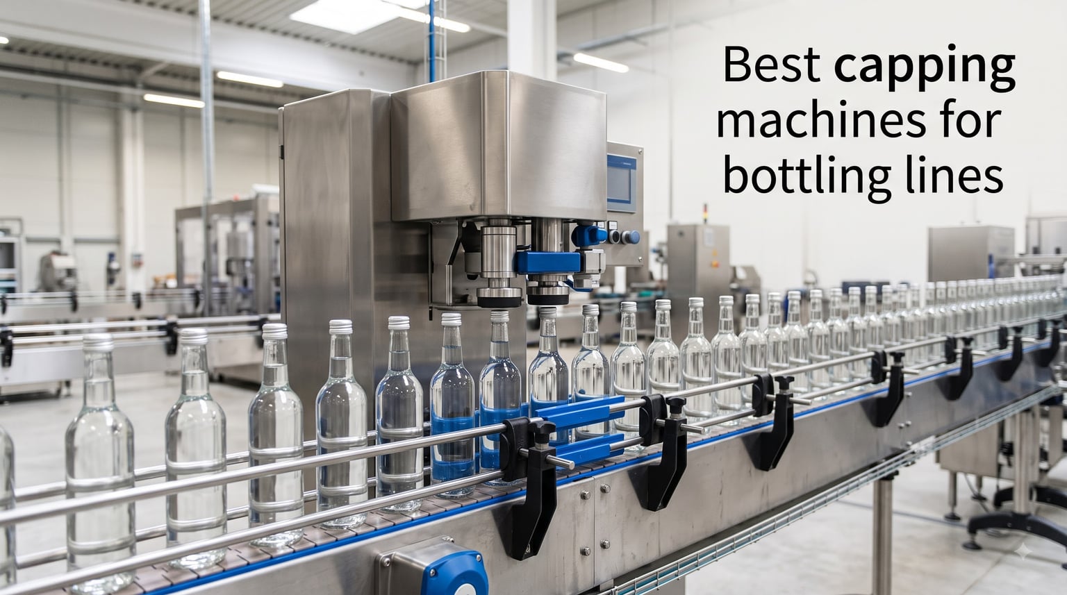 Best capping machines for bottling lines