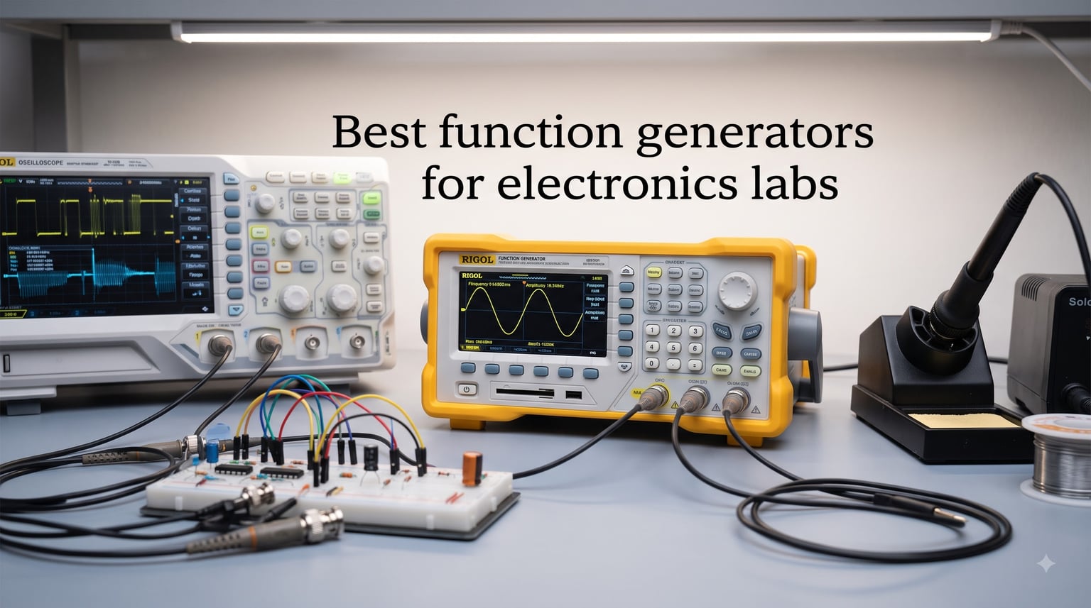 Best function generators for electronics labs