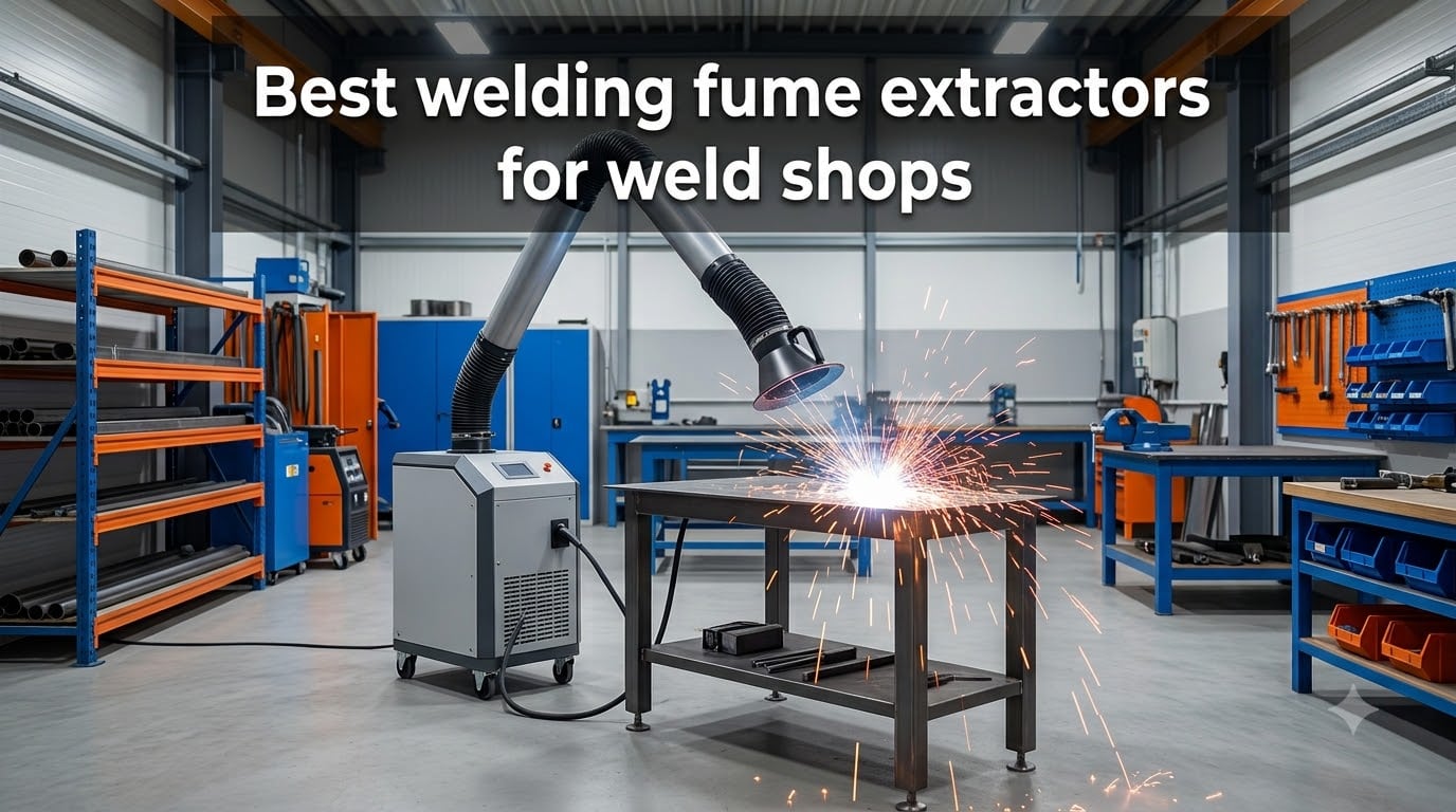 Best welding fume extractors for weld shops