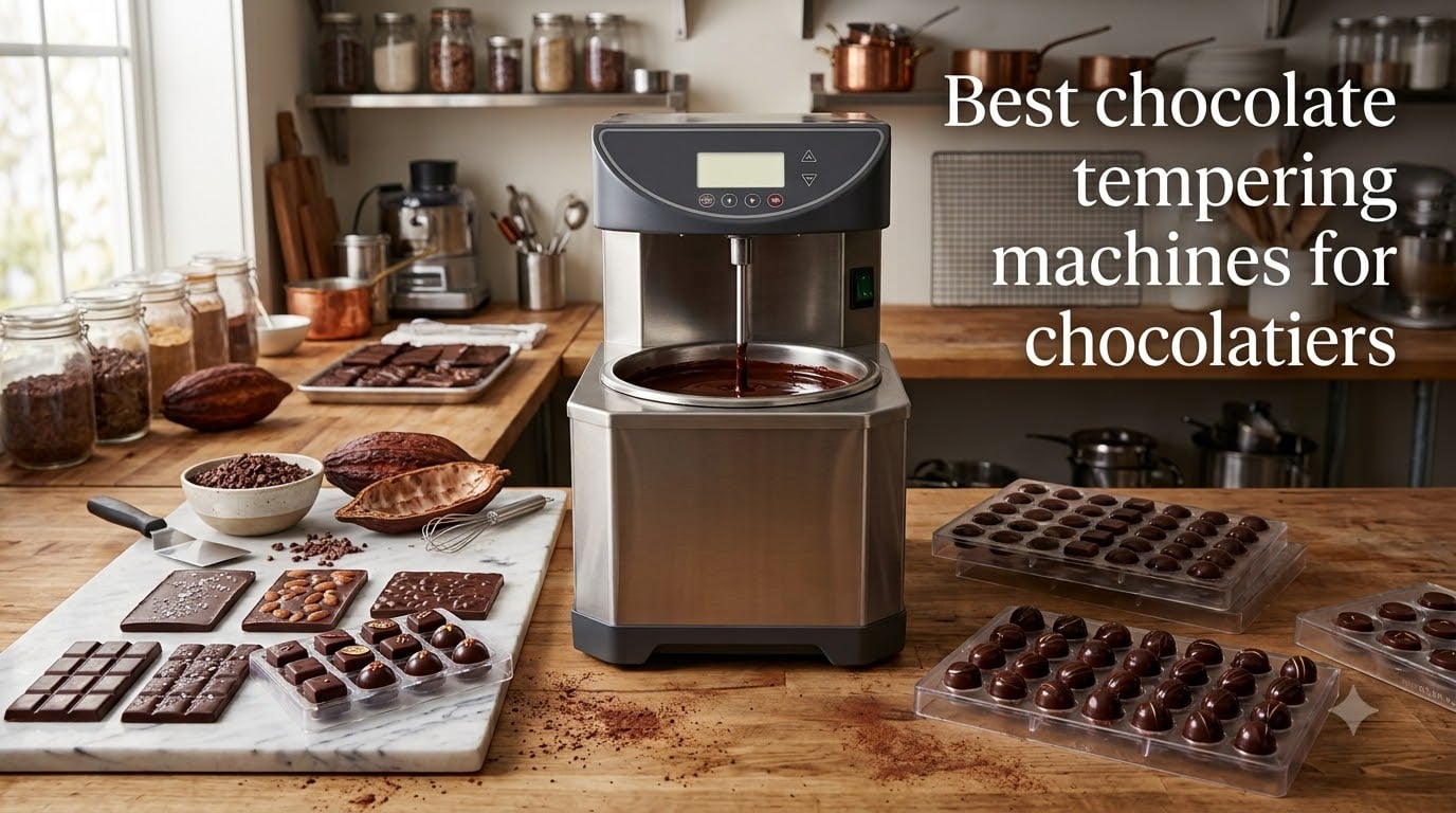 Best chocolate tempering machines for chocolatiers