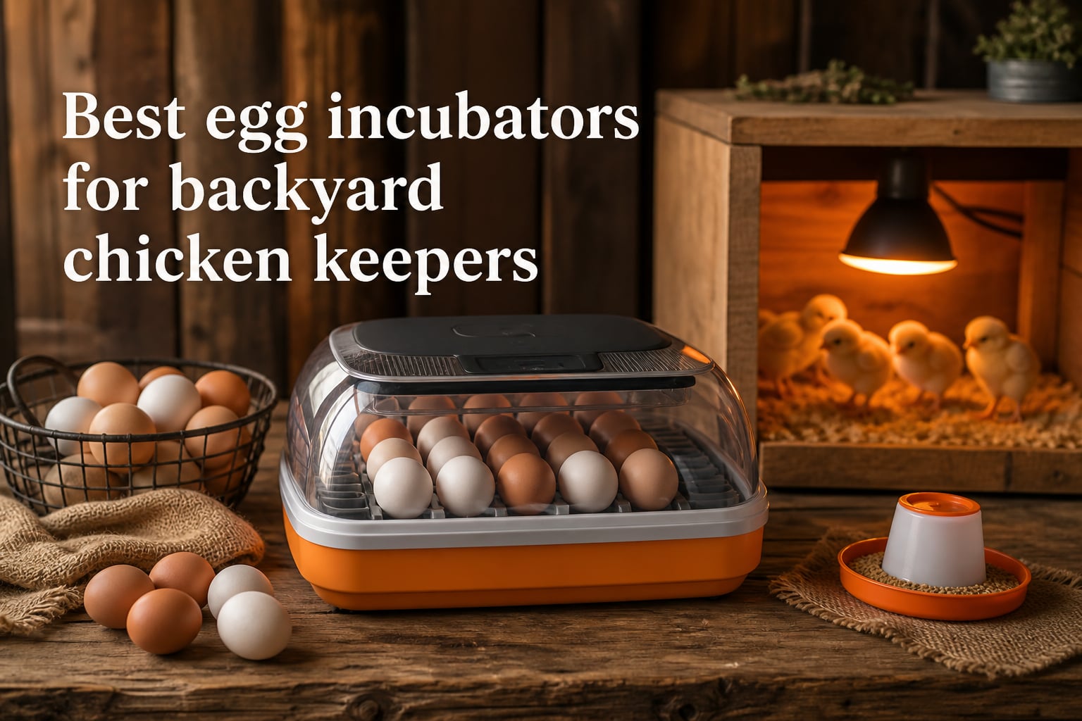 Best egg incubators for backyard chicken keepers