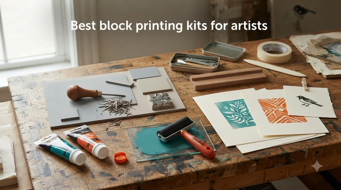 Best block printing kits for artists