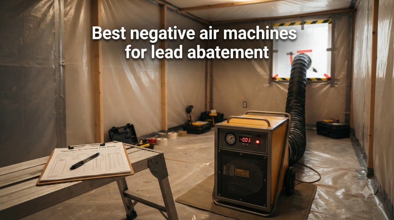 Best negative air machines for lead abatement