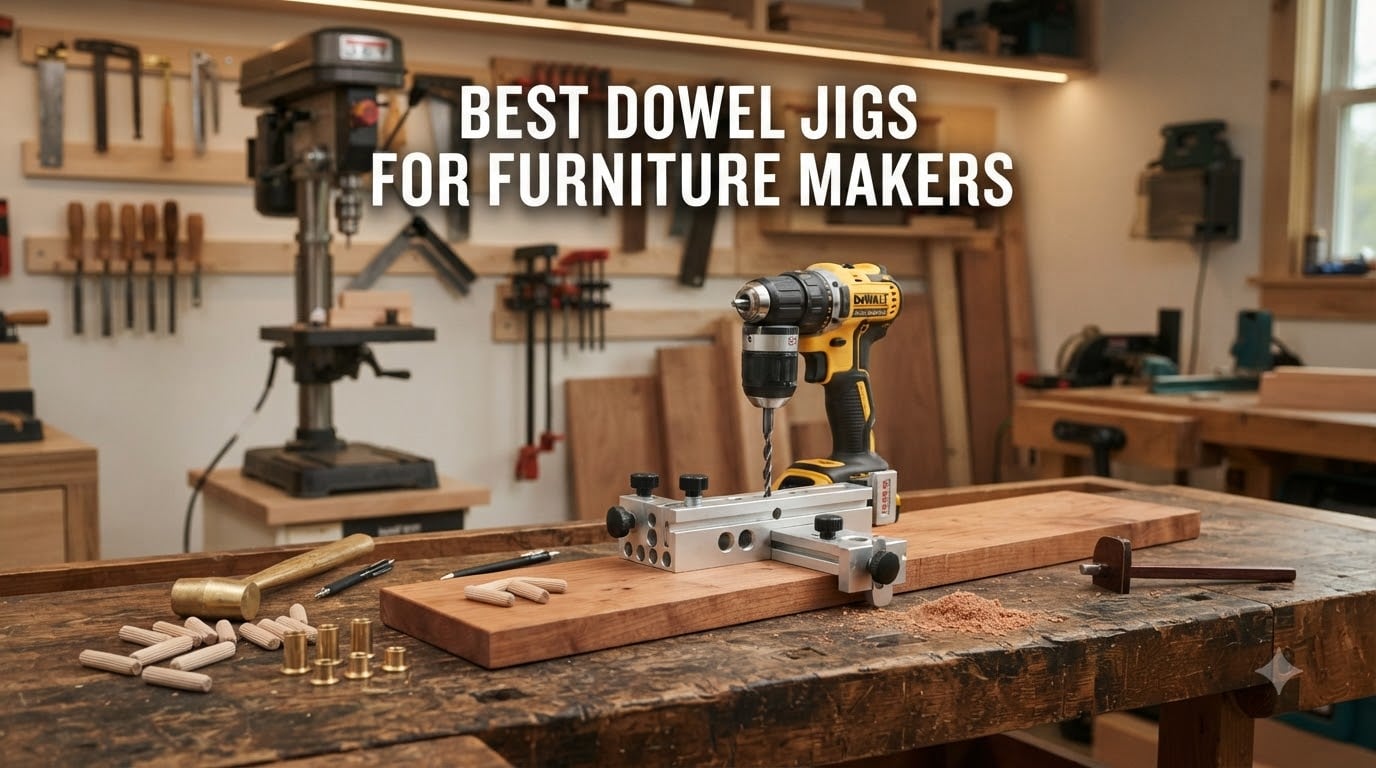 Best dowel jigs for furniture makers
