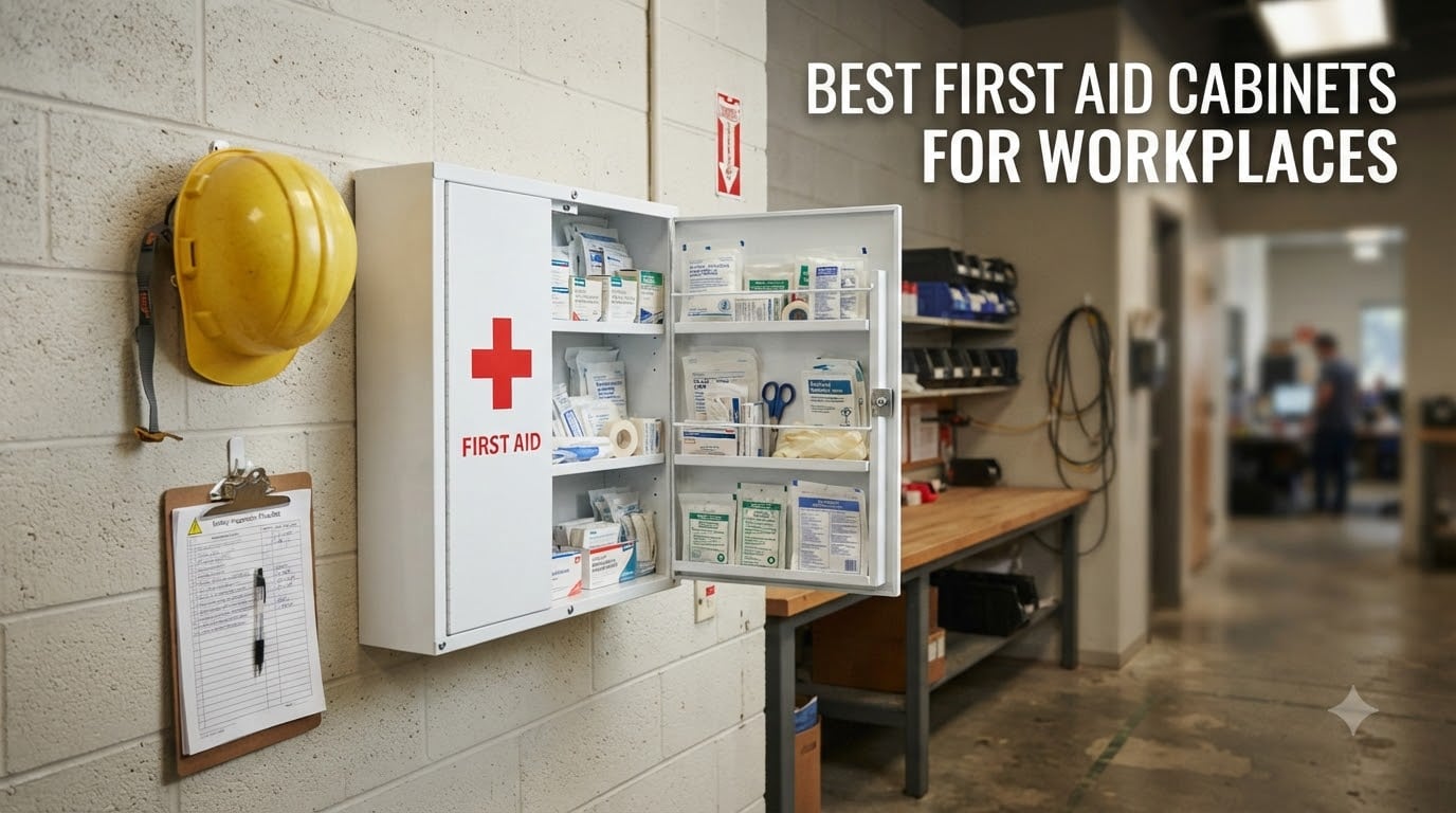Best first aid cabinets for workplaces