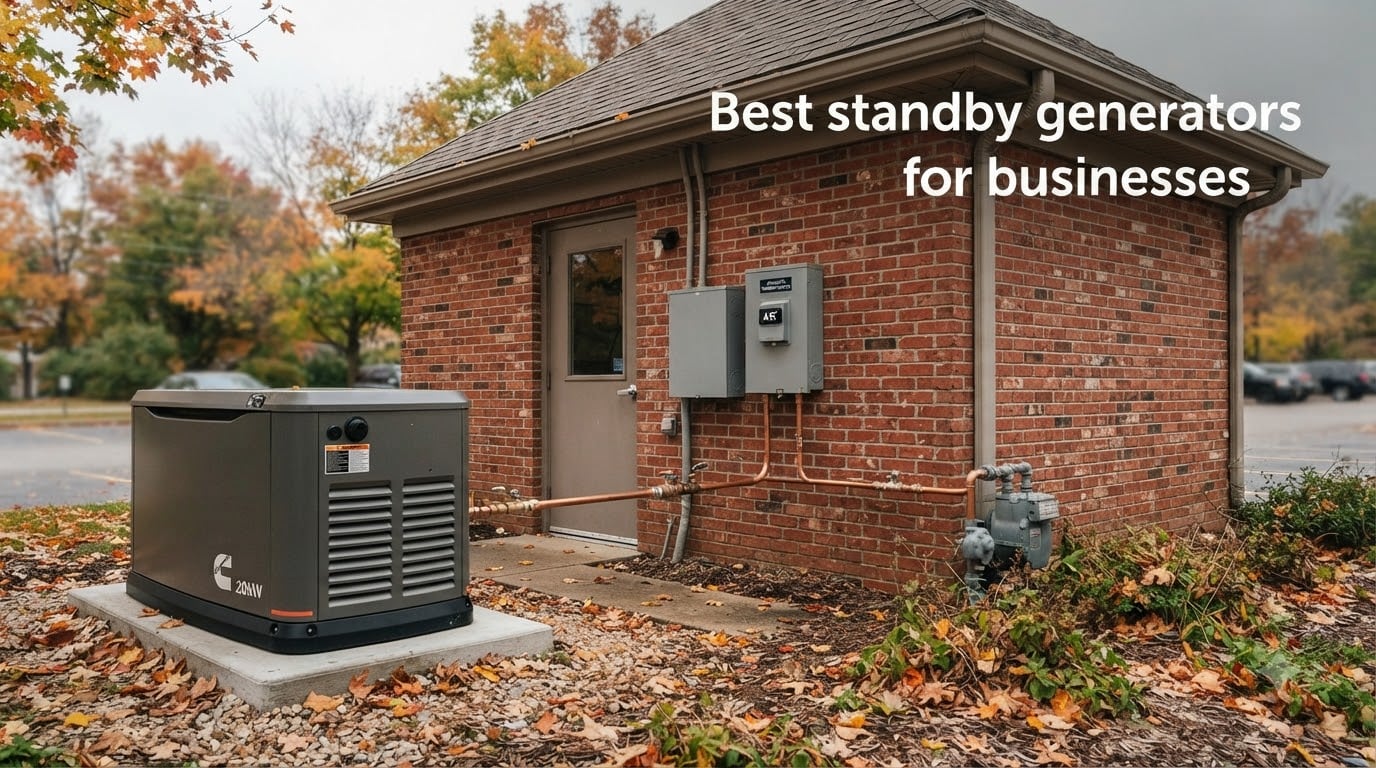 Best standby generators for businesses