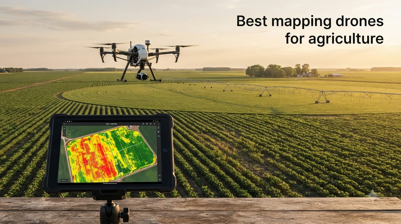 Best mapping drones for agriculture