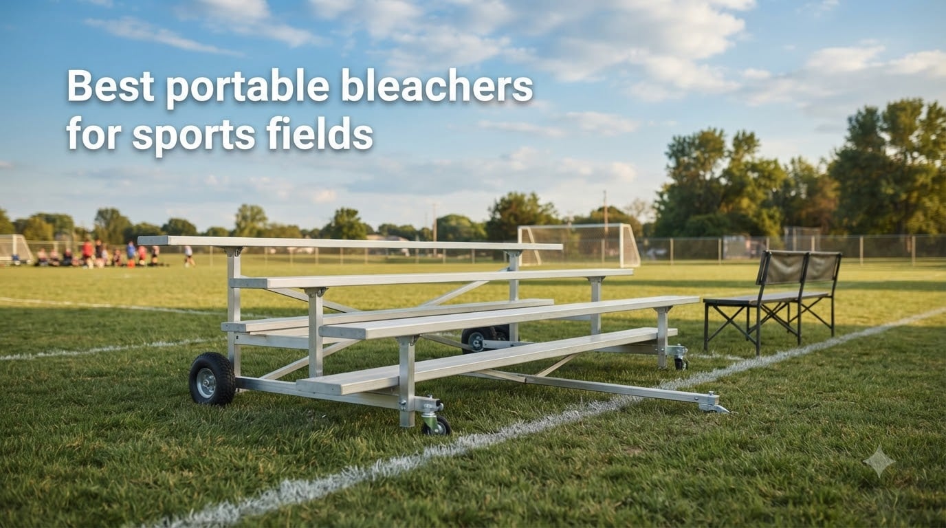 Best portable bleachers for sports fields